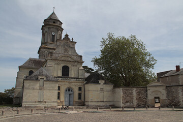 abbey church in saint-florent-le-vieil in france  © frdric