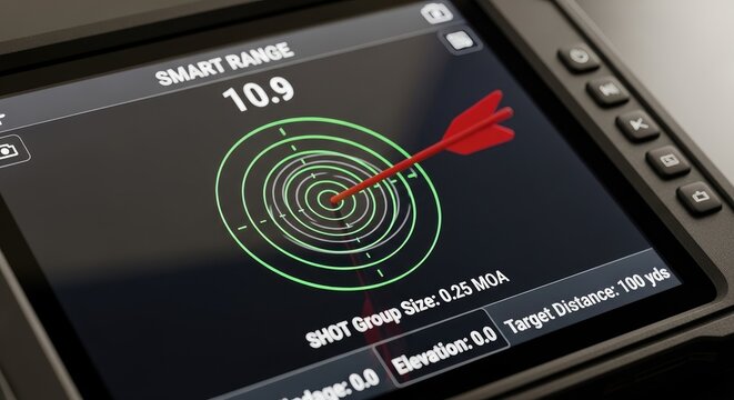 Precision Shooting Target Display - Smart Range.
