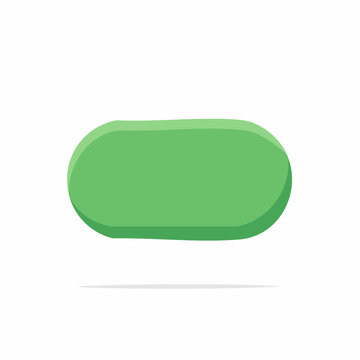 Green Pill Shape