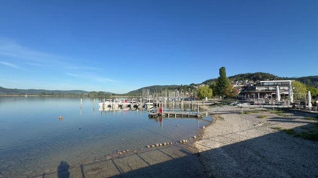 Bodman Ludwigshafen, Bodensee, Baden Wuerttemberg, Deutschland 