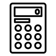 Obraz premium Calculation Icon