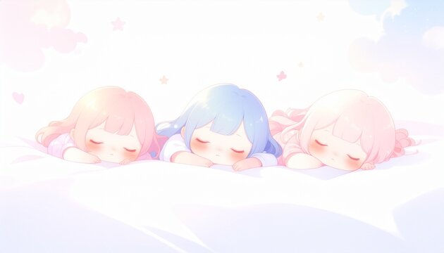 寝る赤ちゃん