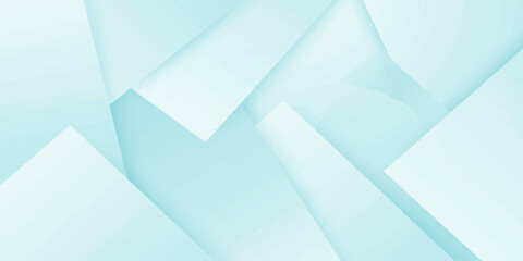 Obraz premium An abstract blue and gray geometric background features a 3d pattern of cubes and lines for a modern technology and business wallpaper design