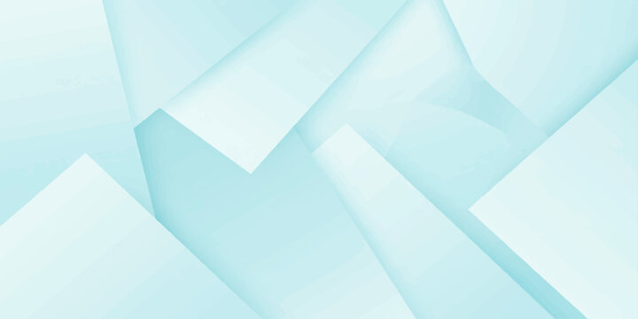 An abstract blue and gray geometric background features a 3d pattern of cubes and lines for a modern technology and business wallpaper design