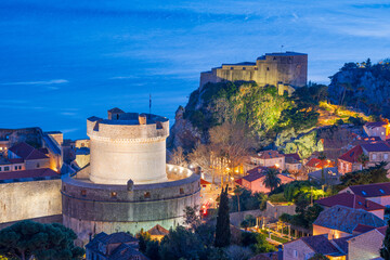 Dubrovnik, Croatia with Lovrjenac Fortress © SeanPavonePhoto