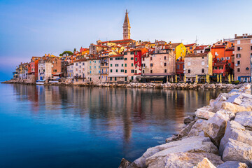 Fototapeta premium Rovinj, Croatia on the Istria Peninsula