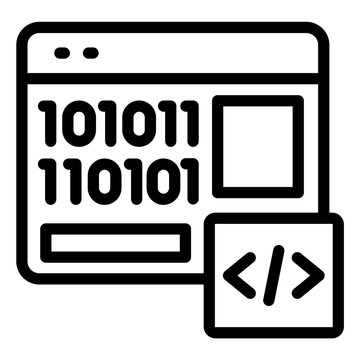 Binary Code Icon