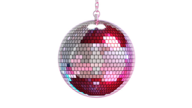 disco ball 3D rendering