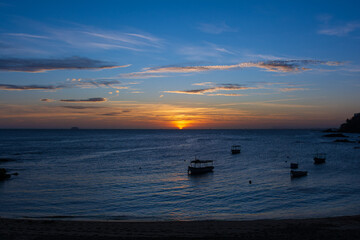 Obraz premium Sunset at Sea