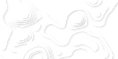 lines seamless pattern sea map topography design. White wave paper curved reliefs Contour maps. Discovery topographic texture backdrop landscape earth style trail map geography design. © Alibuss