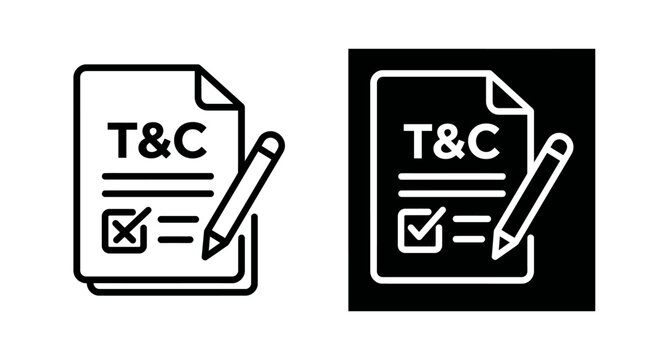 Digital document outlining legal terms and conditions with completion mark and editing tool