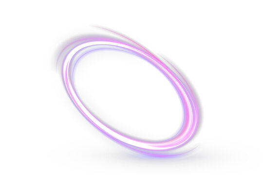 Abstract sci-fi vortex space with vibrant neon glow, flowing energy waves and circular plasma glow effect in PNG format.