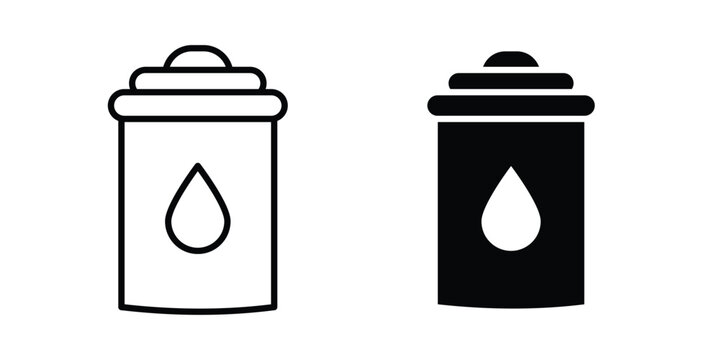 Water tank icon design, web, UI. Vector illustration, EPS10.