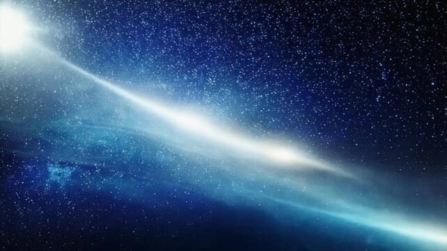 Soft glows faint radiant haze drifting slowly dark interstellar background cinematic ambience