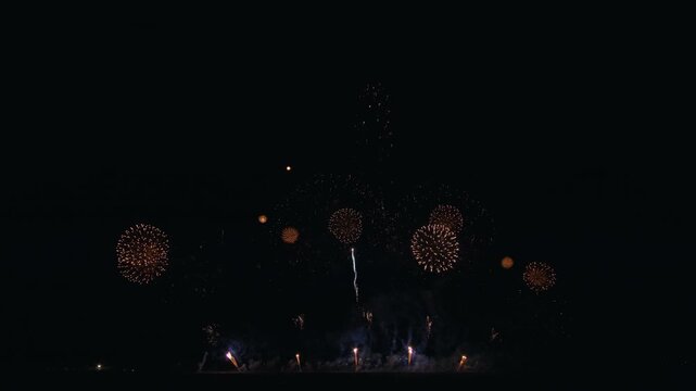 大曲の花火 秋の章 ワイドスターマイン Omagari Fireworks Festival: Autumn Chapter - Wide Star Mine