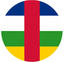 Obraz premium Central African Republic Flag