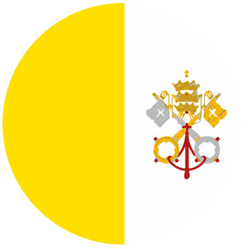 Vatican City Flag Emblem