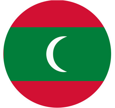Maldives Flag Circle