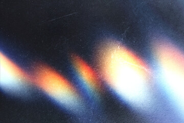 rainbow colorful iridescent holographic blur gradient reflection background overlay effect,Crystal prism with rainbow ray, magic sparkle, lens flare,abstract rainbow background,retro film burn overlay © Cool-Hunter