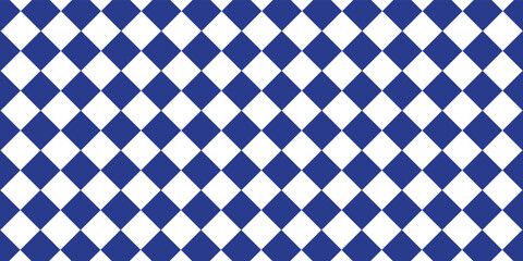 Seamless abstract geometric pattern of colorful rhombuses lined up on a light background, harlequin motif, hand-drawn illustration, flat style. vector © Febyola
