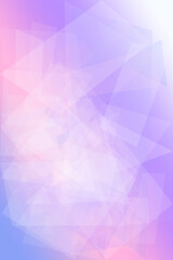 Obraz premium Soft pastel purple geometric polygon pattern creates a calm, modern backdrop with plenty of empty space for design layouts, flyers, and website banners.