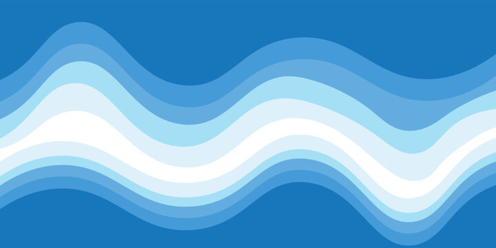 water wavy splash shape, sea waves, landscape water ripple for background, water surface, ocean graphic pattern. illustration
