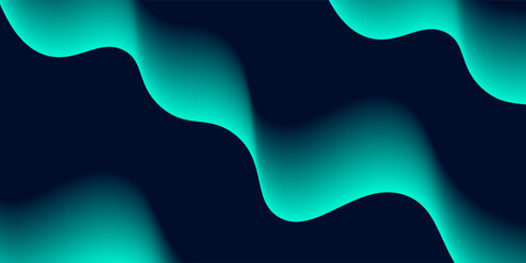 fluid style shiny wavy lines abstract background for business backdrop vector © Ainul