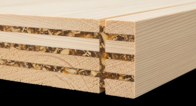 Plywood, wooden panel, layered wood, engineered wood product