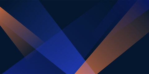 Obraz premium Modern dark blue paper background with dark 3d layered line triangle texture in elegant website or textured paper design