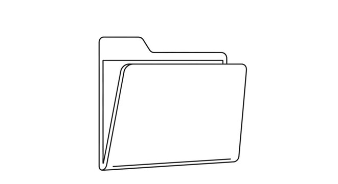 Two paper file folders stacked.