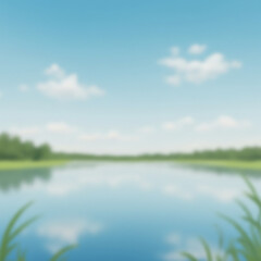 Obraz premium Nature, grass background, landscape