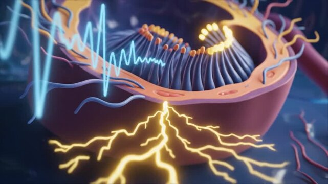 Neurons transmit signals through electrical impulses and synapses in brain