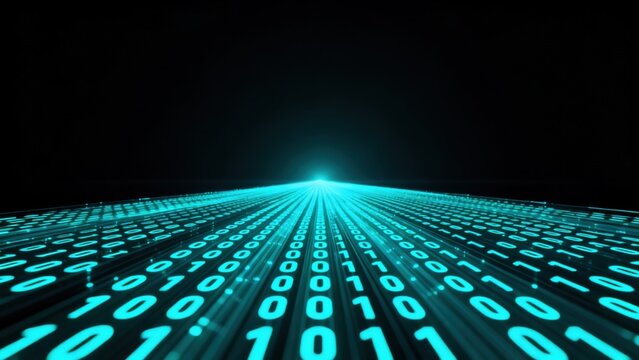 Binary code digital data stream