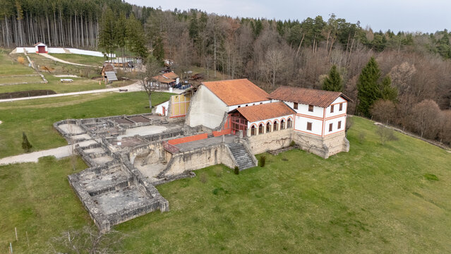 Reconstructed Roman Villa at Hechingen-Stein Museum