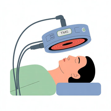 Transcranial Magnetic Stimulation TMS Device