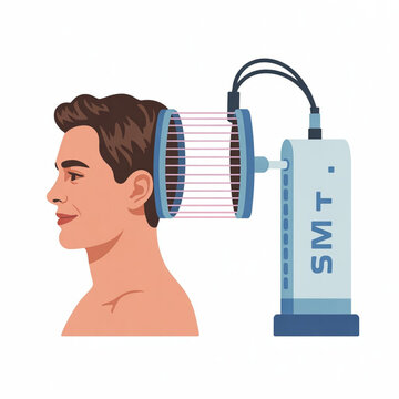 Transcranial Magnetic Stimulation TMS Device