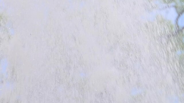 slow motion video of pouring water
