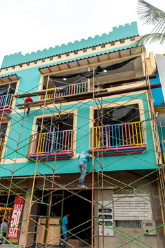 Guatape town in Colombia, South America