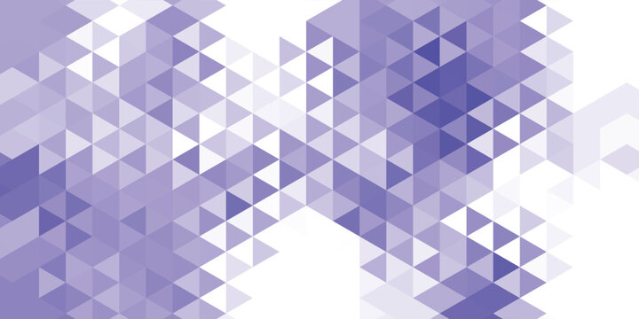 Seamless monochrome gray triangle halftone pattern with repeating geometric grid background design