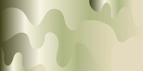 Neutral Green Abstract Camouflage Pattern Modern Background © Shabekunnahar