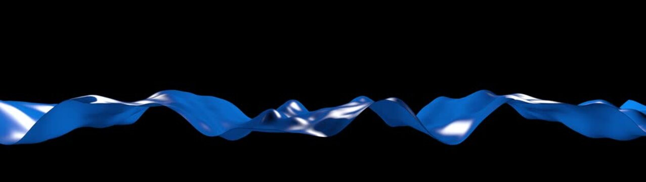 Cartoon Water Waves Stylized water waves