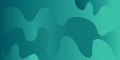 Teal Abstract Camouflage Wave Pattern Modern Background © Shabekunnahar