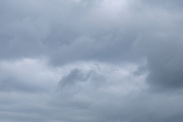 Obraz premium overcast clouds in the morning sky