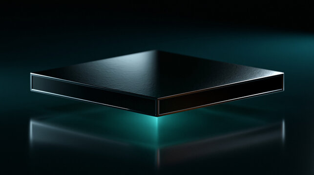 Carbon Nanotube Composite Tile With Emerald Subsurface Glow