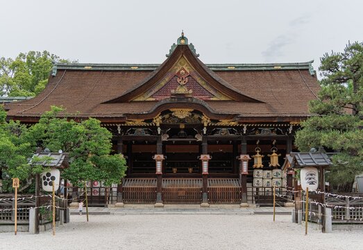 Main Hall of Kitano Tenmangu Shrine, Kyoto