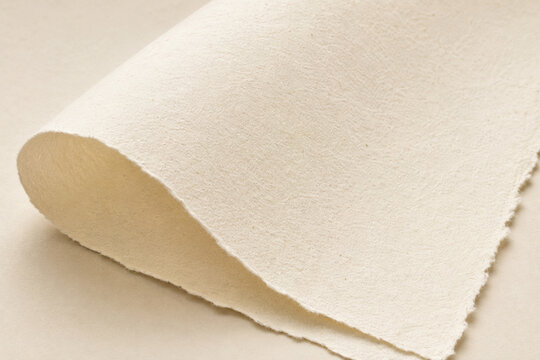 Folded Handmade Paper Abstract Background