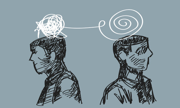 Abstract Mind Clarity Versus Complication Psychological Design
