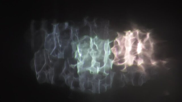abstract texture of light refracting through a dark window pane with rainwater dripping down the glass pane surface