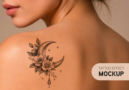 Tattoo Efect Mockup