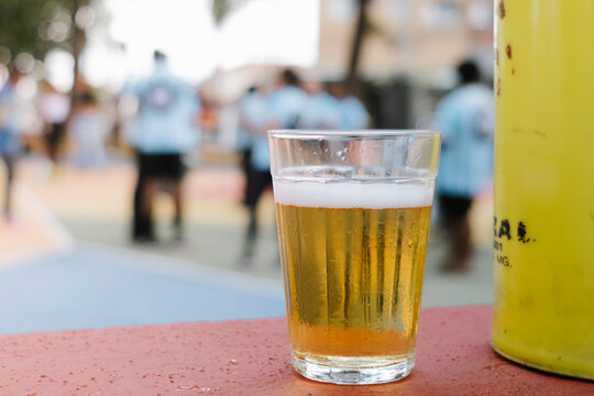 Copo americano / copo lagoinha com cerveja gelada